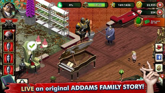 亚当斯一家神秘公寓游戏无限金币下载 v0.0.2截图