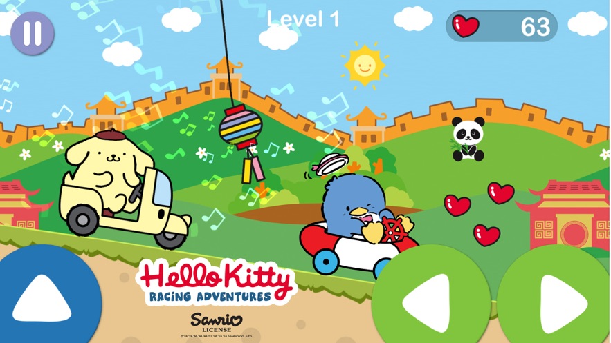 凯蒂猫飞行之旅游戏IOS中文版 v1.1截图