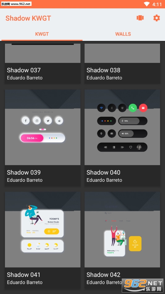 Shadow KWGT官方版截图