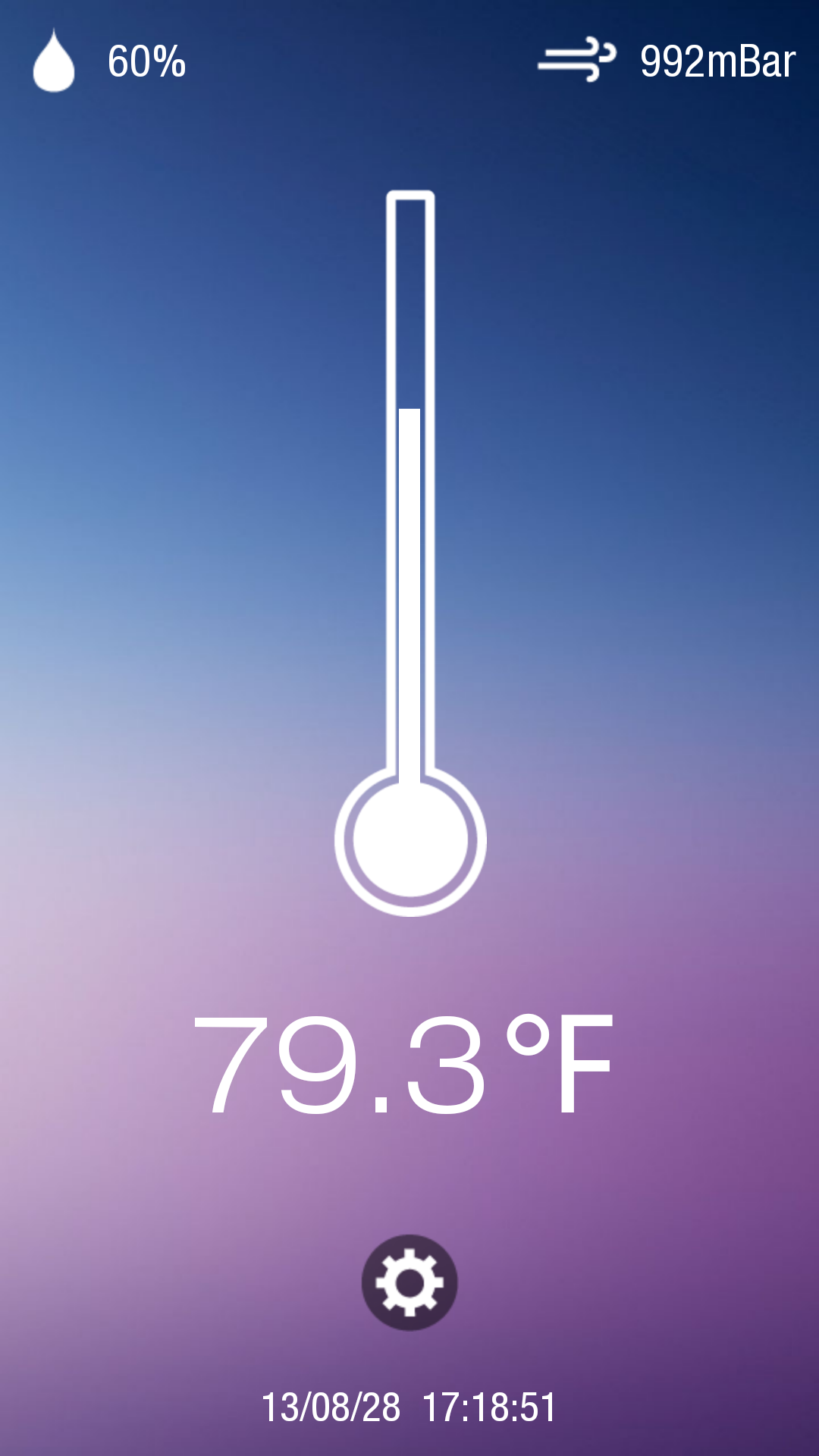 智能实时温度计app截图