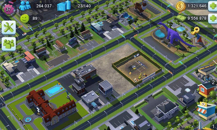 模拟城市我是市长无限金币版截图