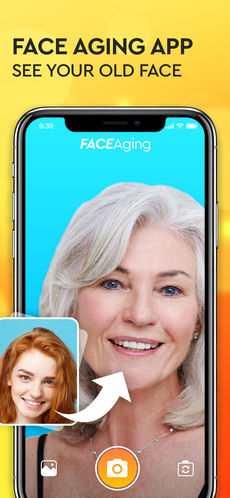 人脸老化软件截图