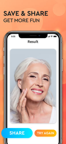 面部老化app截图