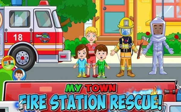 我的小镇消防站救援游戏截图