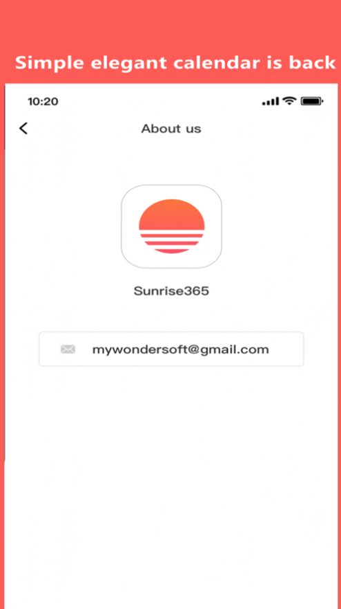 Sunrise365日历软件最新版v1.0.0截图