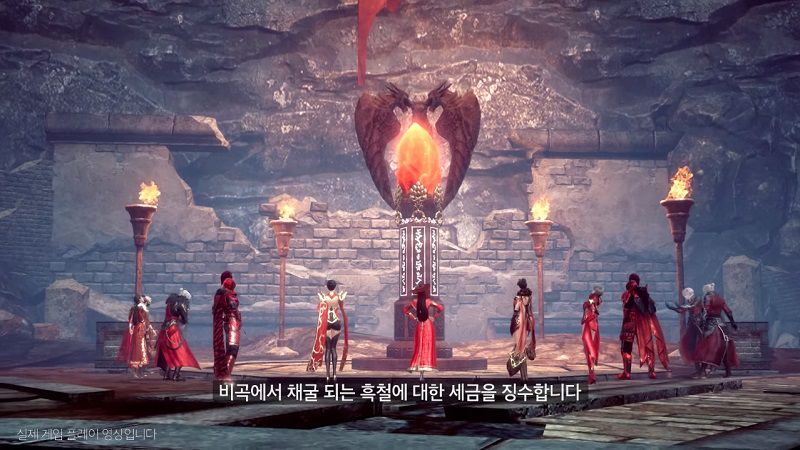 韩国年度大作《传奇4》首轮封测告捷，试玩视频引关注