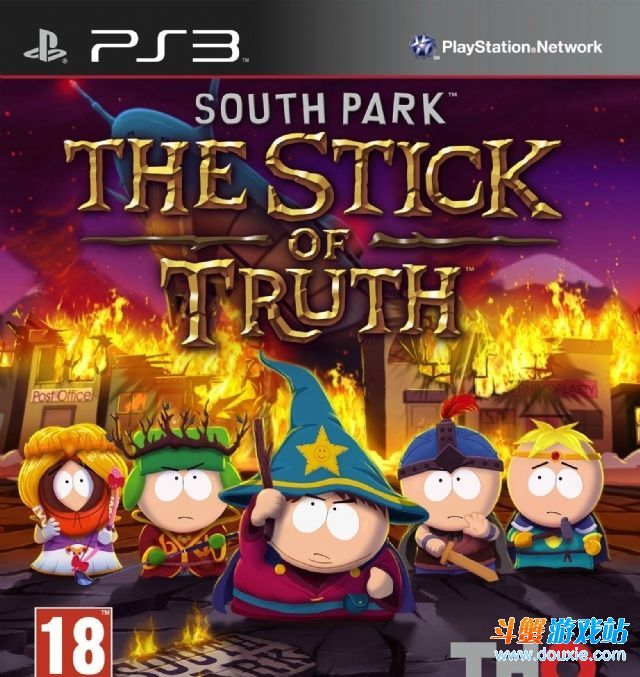 《南方公园:真理之杖》游戏封面公布 高清预告放出