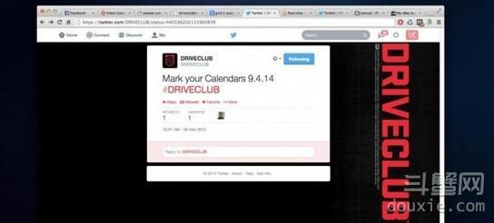 《驾驶俱乐部》发售日期为4月9日？官方推特秒发秒删