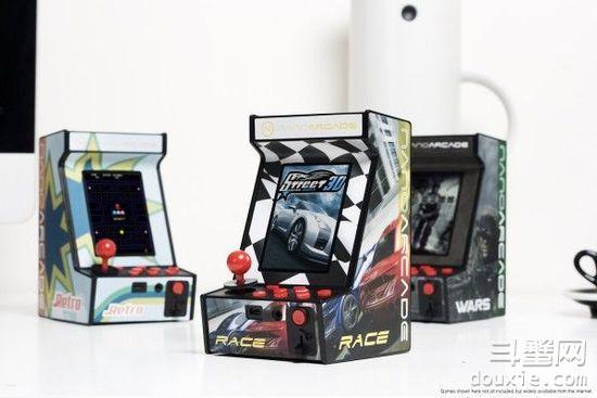 可爱的掌上街机！家用迷你游戏机Nanoarcade