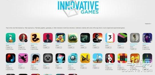 美区App Store推“创新游戏专区”为艺术创新而设！